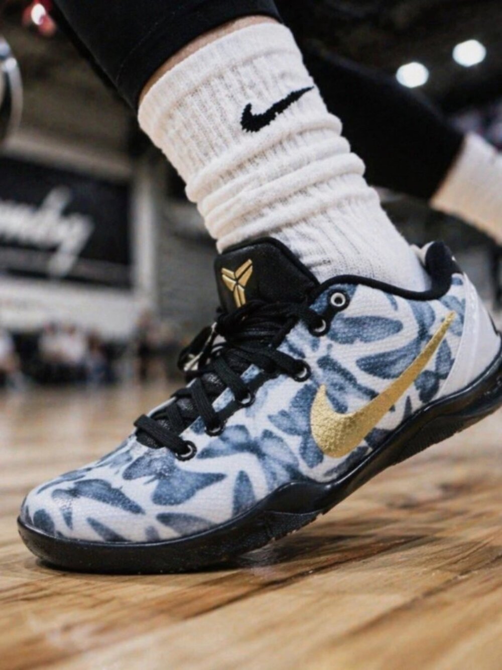 Nike Kobe 8 Protro Mambacita PS White Black Gold FN0267-102 Kids Size 12.5C NEW
